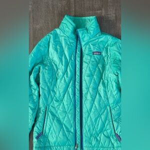 Patagonia Aqua and Blue Jacket